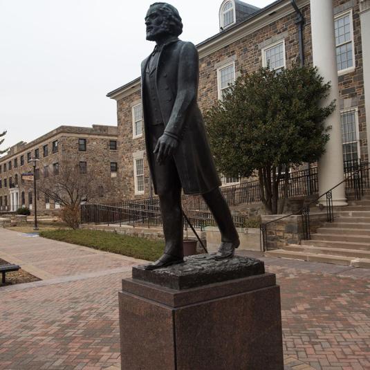 Morgan State University and Frederick Douglass Statue