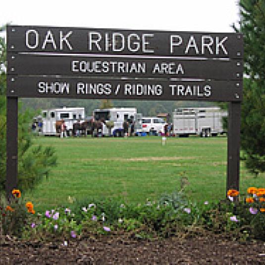 Oak Ridge Park Equestrian Area