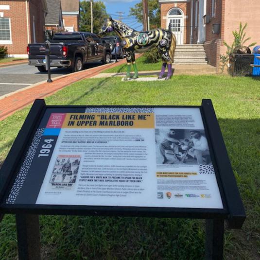 Filming “Black Like Me” Marker