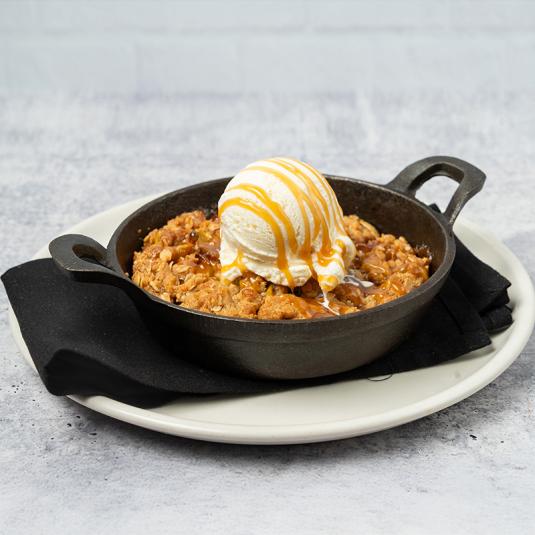 Matchbox Apple Crisp dessert
