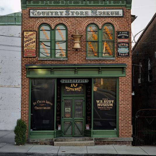 The W.R. Rudy Country Store Museum is a step back in time in this former small town railroad community.