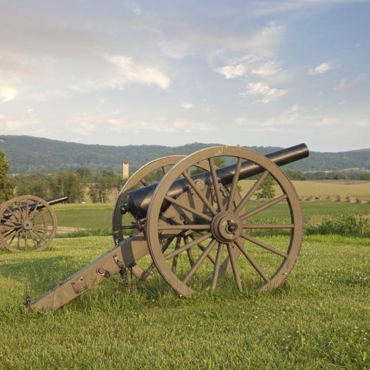 Cannons at Antietam Battlefield