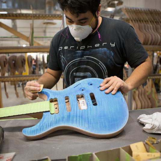 Guitar building