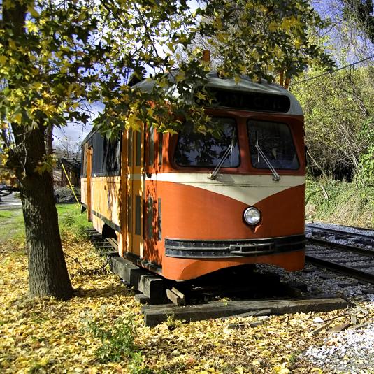 Ride on an authentic streetcar and live Baltimore nostalgia at the Baltimore Streetcar Museum.