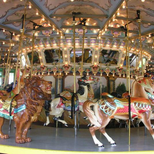Glen Echo Park Carousel in Glen Echo, Maryland