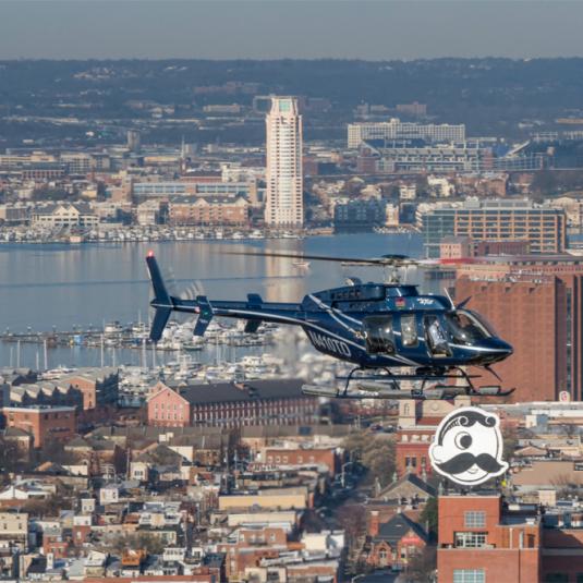 Aerial view of Canton