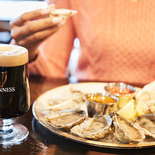Oysters and Beer at Guinness Open Gate Brewery in Baltimore