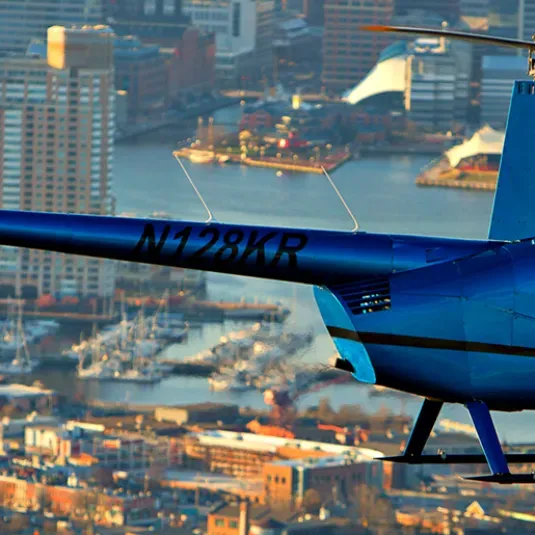 See the sites of Maryland from above with a tour by Monumental Helicopters.