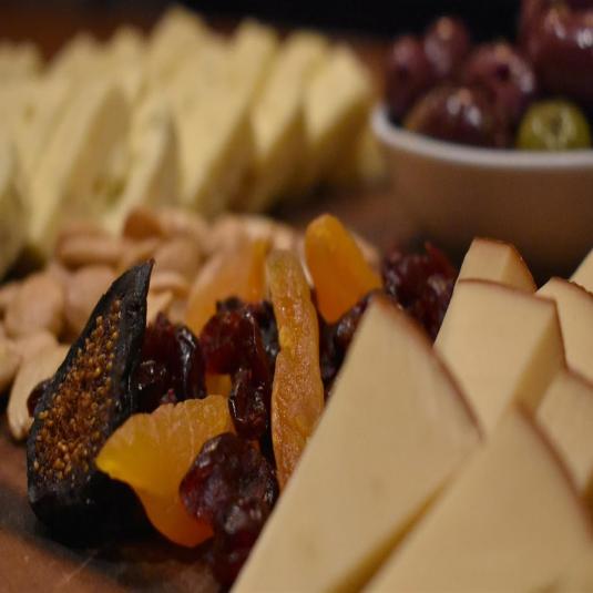 Charcuterie board at Urban Winery