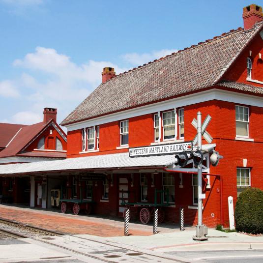 The Western Maryland Railway Historical Society Museum, located inside Union Bridge Station, exhibits artifacts of the Western Maryland Railway.