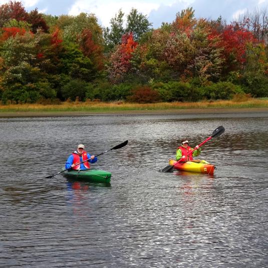 Watersports are popular on Deep Creek Lake in McHenry, a short drive south of the Historic National Road.