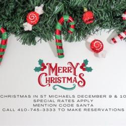 Christmas In St Michaels Photo