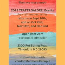 Vendor Members Group & CRAFTS GALORE! Events Photo