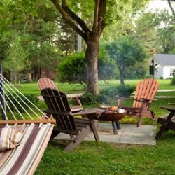 Hammock and firepit Photo
