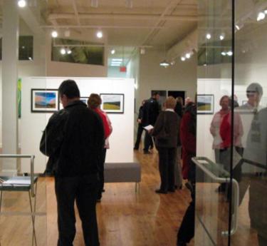 People in an Art Gallery in Cumberland, Maryland