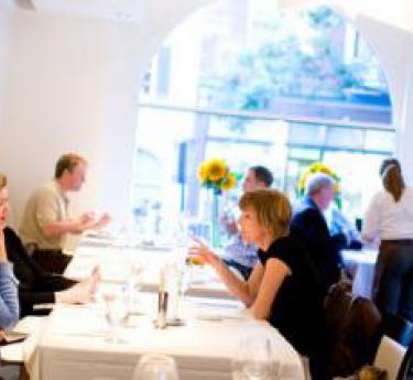 Dining at Frederick's award-winning Volt Restaurant