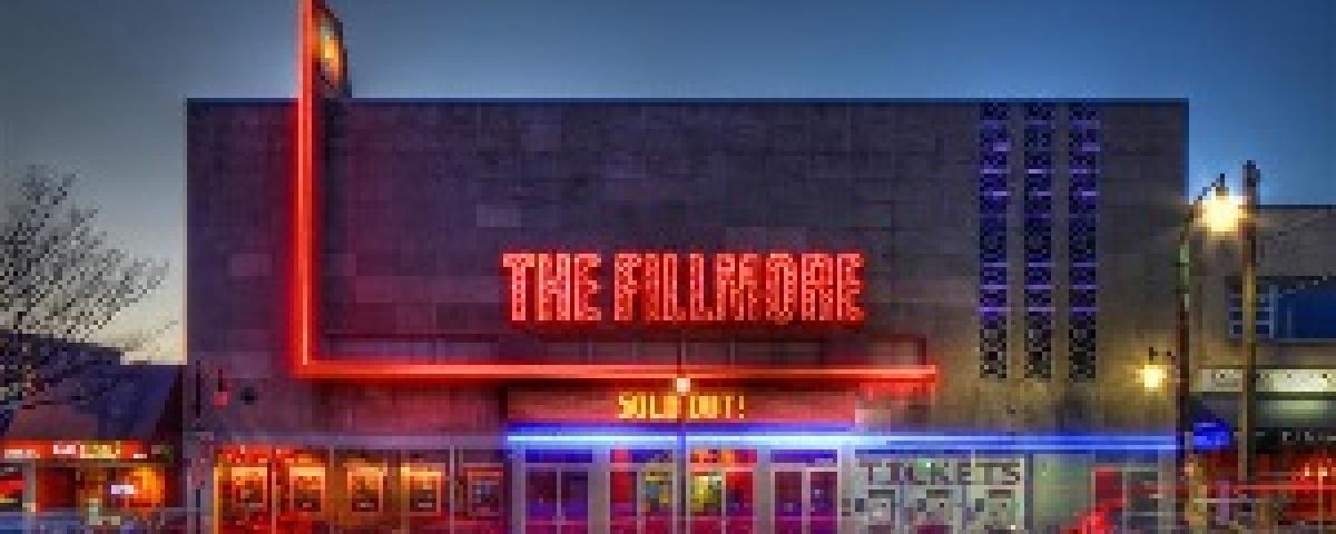 Fillmore Theater at night