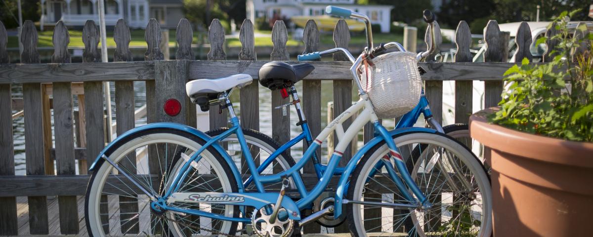 Waterfront Bikes in St. Michaels Waterfront Bikes in St. Michaels