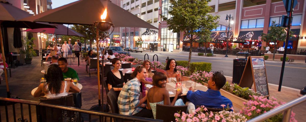 Evening Dining at Public House National Harbor Dine al fresco on a spectacular weekend away in National Harbor.
