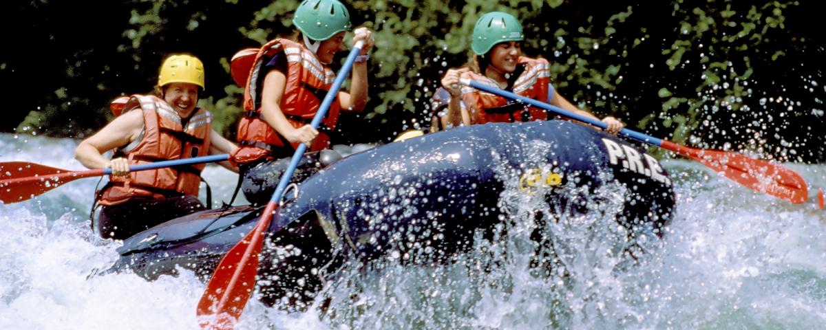 Running the Rapids of the Youghiogheny River Running the Rapids of the Youghiogheny River